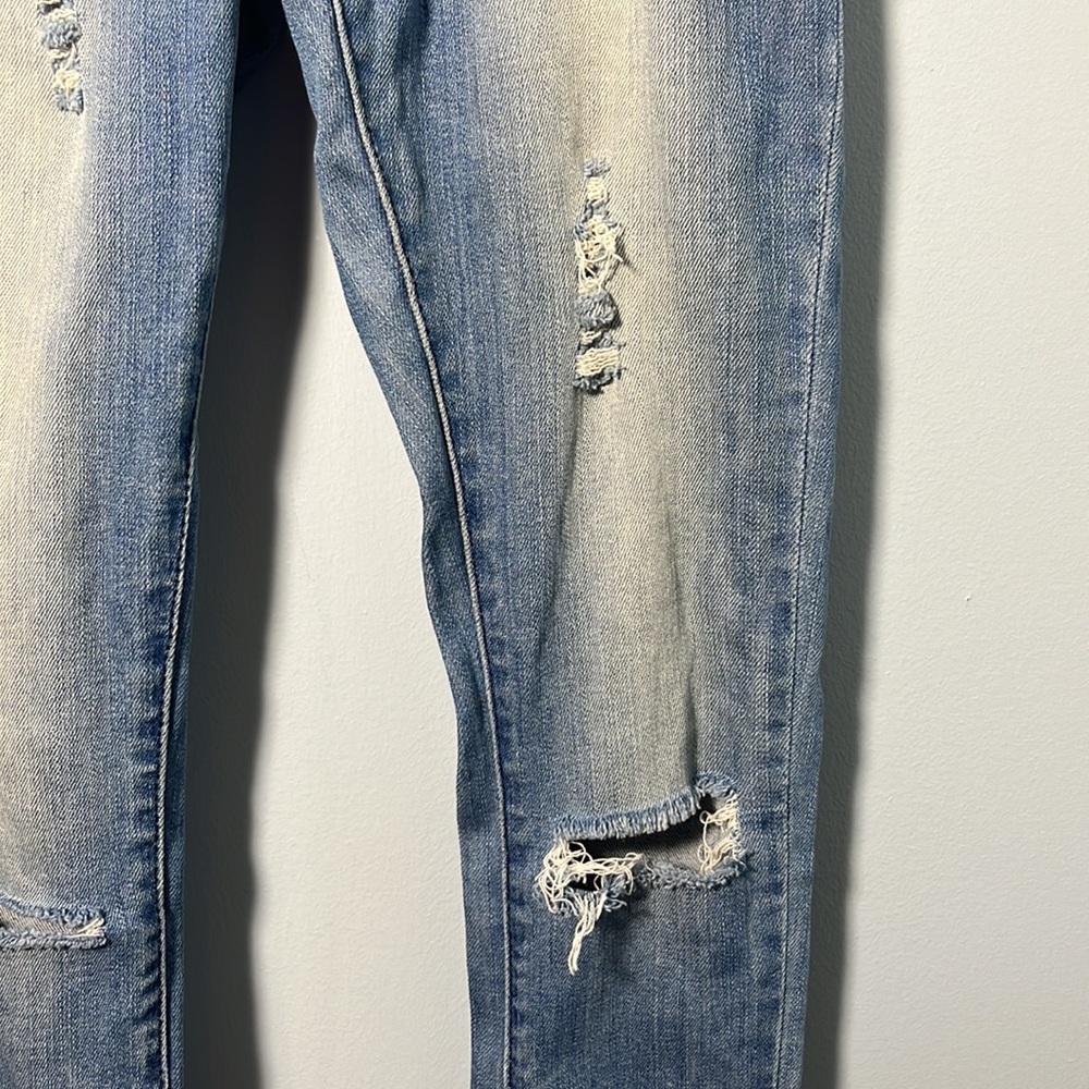 • Machine Pour Neuf Mode Blue Skinny Jeans - Picture 5 of 16